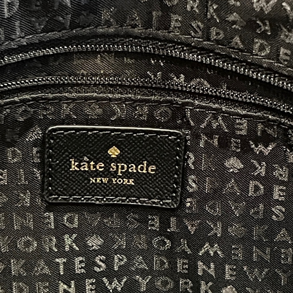 KATE SPADE NEW YORK Wilson Road Alyse Satchel Bag in Black Nylon #WKRU4715 - Picture 5 of 12